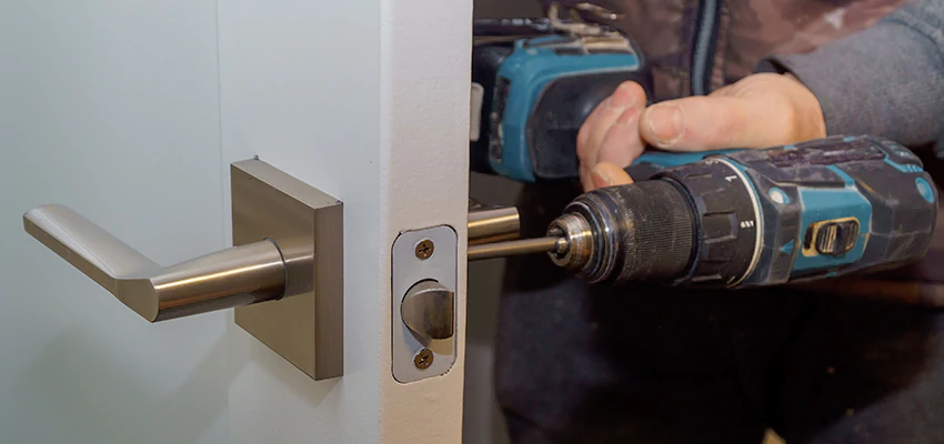 Broken Door Handle Lock Repair in Red Bluff, California